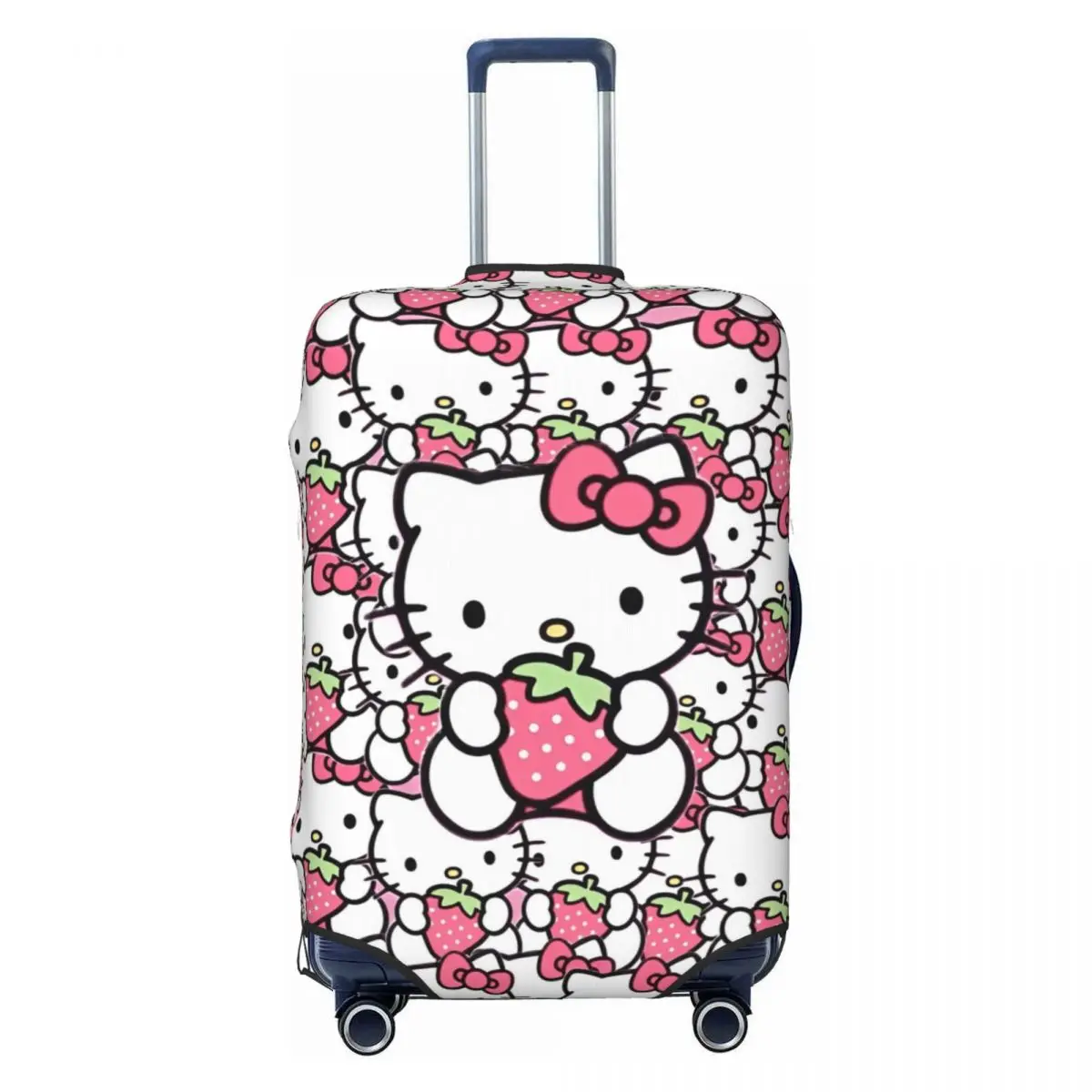 Funda de maleta de Hello Kitty, Protector de maleta de dibujos animados, estuche de equipaje de vuelo, nuevo