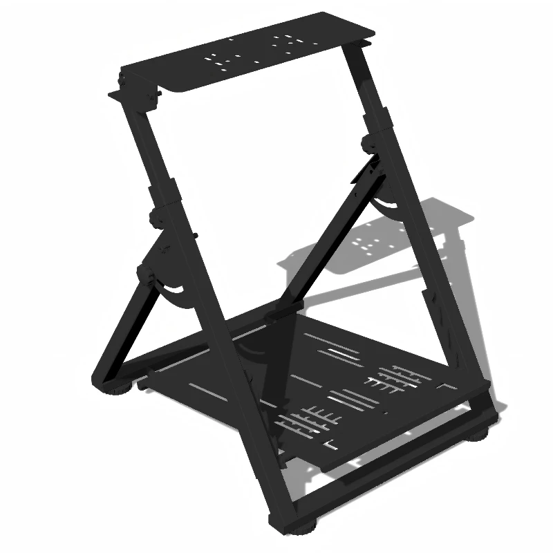 High Quality Metal Sports Racing Simulator Stand  Foldable Height Adjustable Sim Racing Wheel