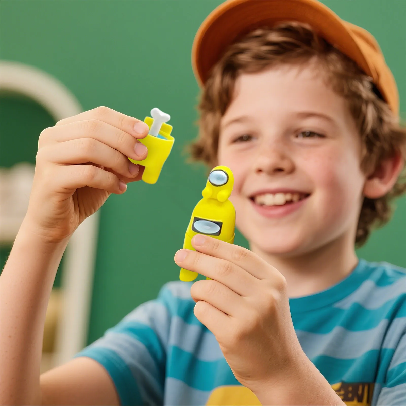 Juego de juguetes de figuras de anime móviles de PVC duraderos, colección de personajes de superhéroes para regalos decorativos de muñecas de escritorio y recuerdos de fiesta