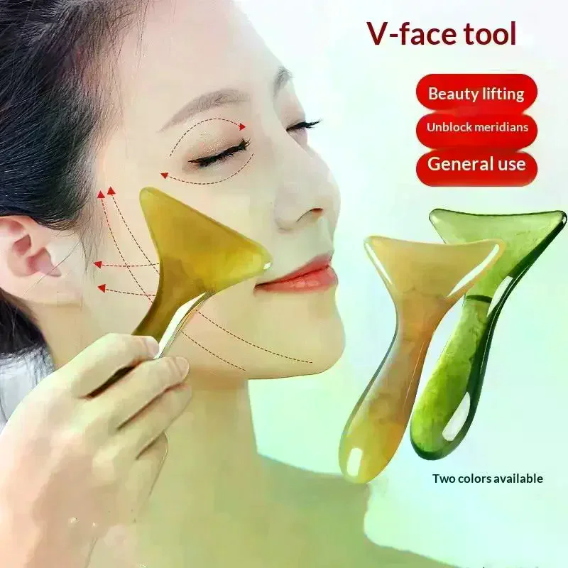 /JCS/Triangle Shaped Beauty Guasha Massage Board Resin Acupuncture Shiatsu Tool Facial And Full Body Universal Tired Relax 1Pcs