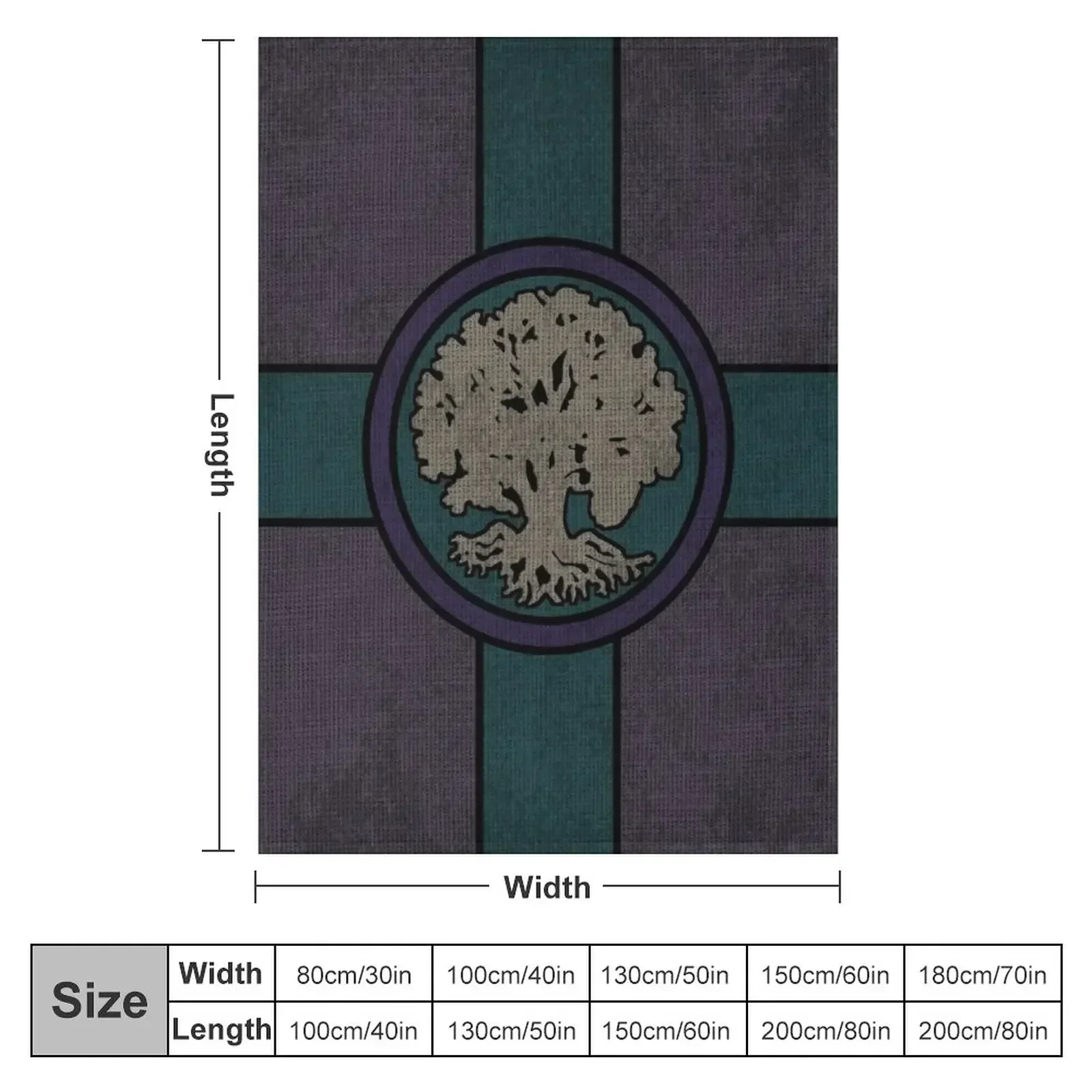 TES Tapestry 13 - Flag of Chorrol Throw Blanket Sofa Thermal Moving Soft Beds Blankets
