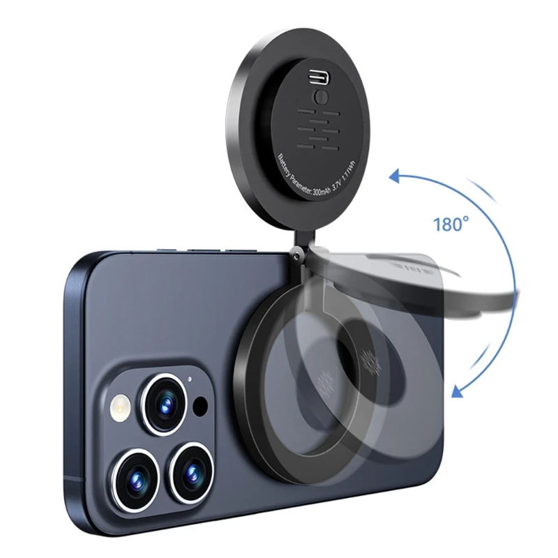 Adjustable Brightness Miniature Fill Light for Enhancing Selfie Live Streaming