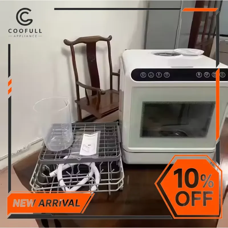 Large Built In Kitchen Dishwasher Portable Freestanding Intelligent Dish Washing Machine For Home Apartment Small Family Use