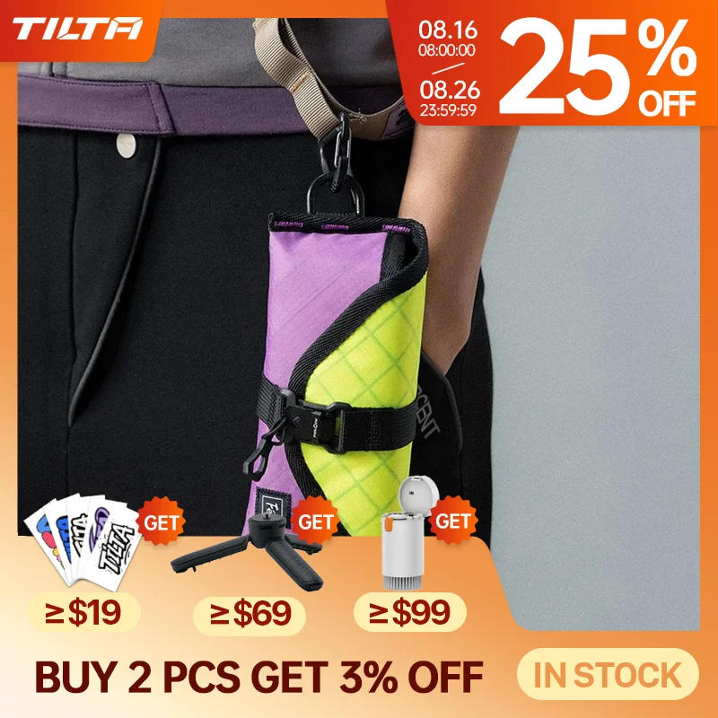 TILTA Fe Design Brillen-Tragetasche, umweltfreundlich, wasserdicht, tragbar, Sonnenbrillenetui, druckbeständig