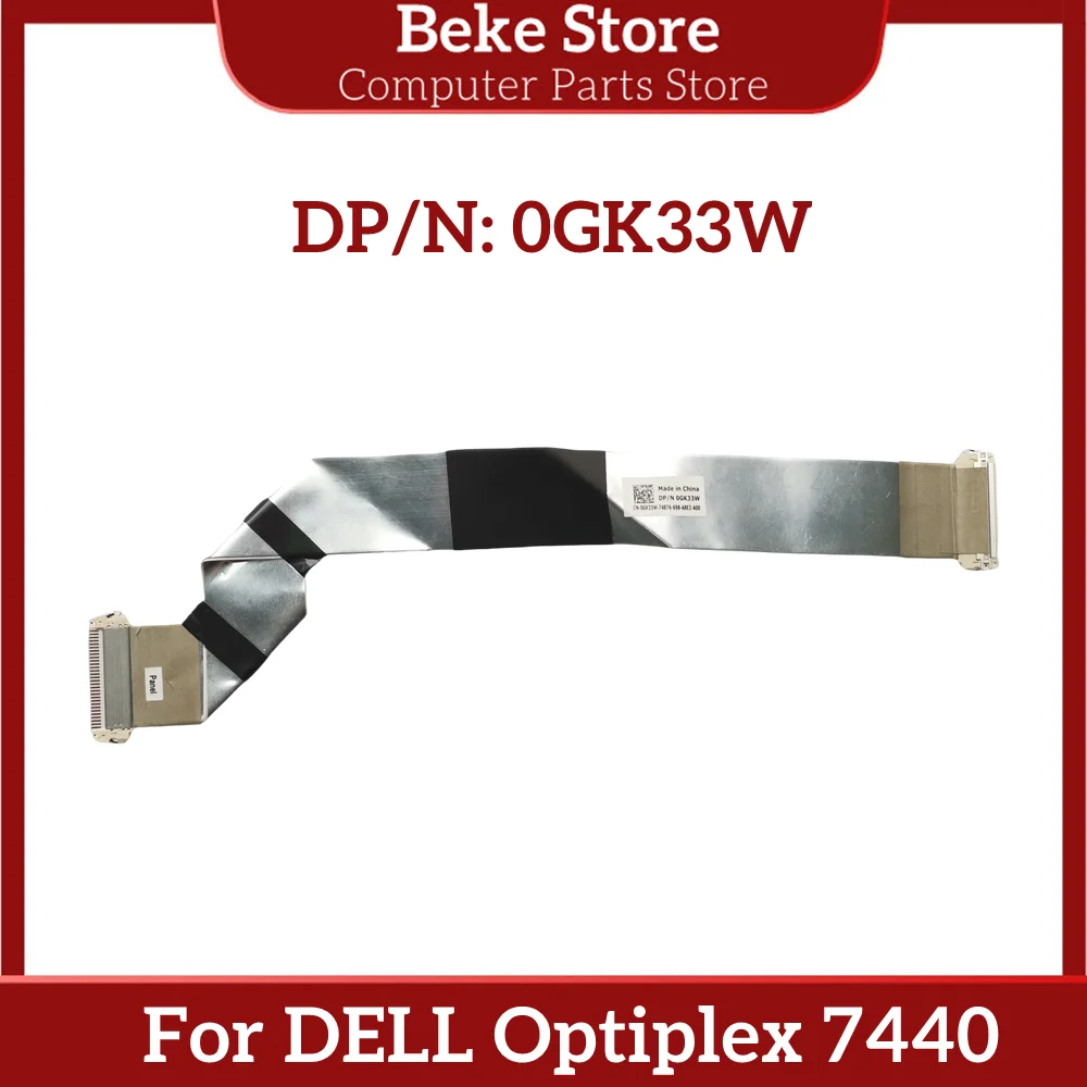 

Beke новый оригинальный для DELL Optiplex 7440, универсальный кабель для ЖК-экрана 0GK33W GK33W CN-0GK33W, гибкий ЖК-кабель, быстрая доставка