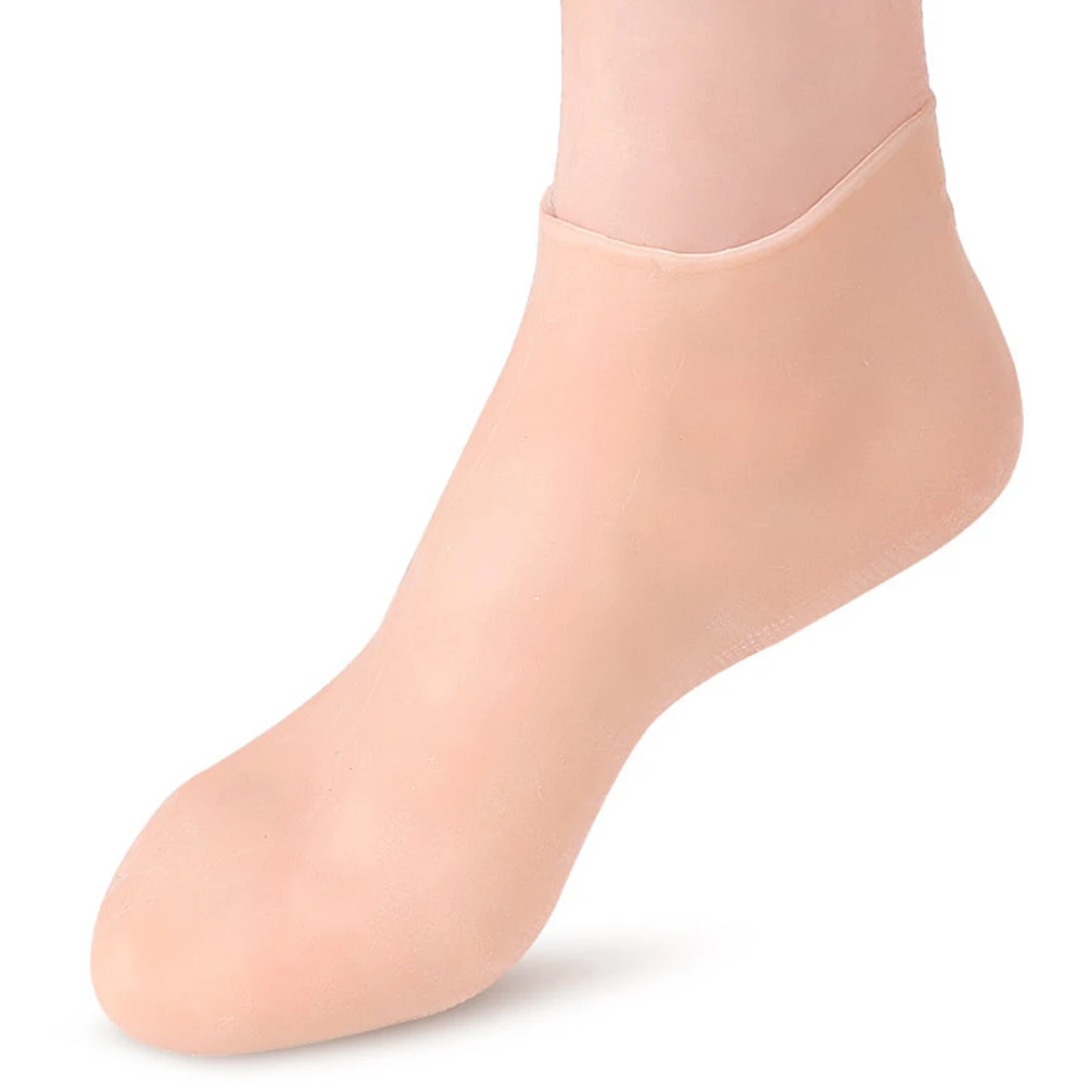 

Moisturizing Anti-Cracking Foot Covers Reusable Dry Feet Socks Cracked Heels Foot Care Supplies Supple Skin-Friendly Socks