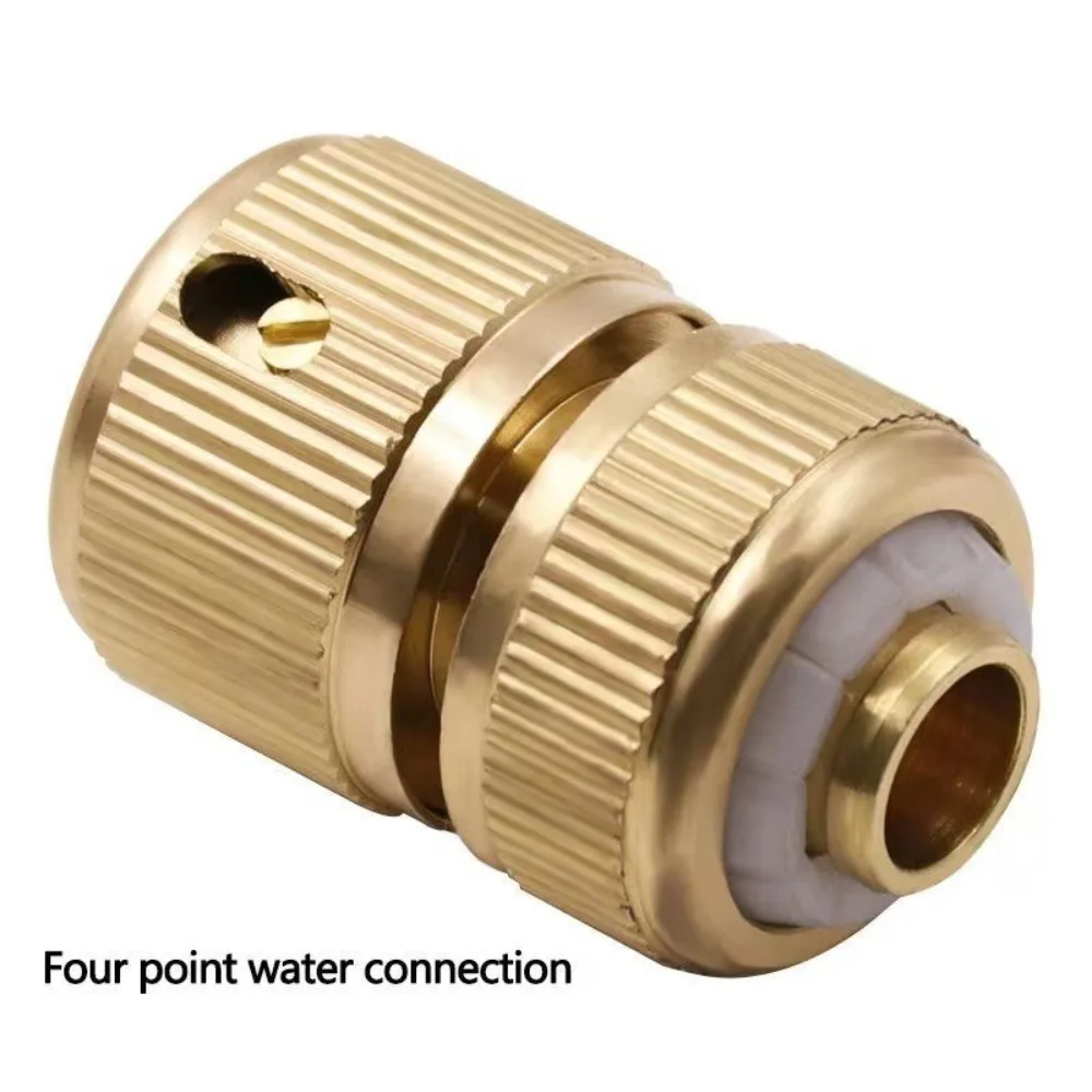 

1/2pcs 1/2" Garden Hose Connector Car Washer Quick-release Fitting Water Quick Connector Adapter Joints Accessories