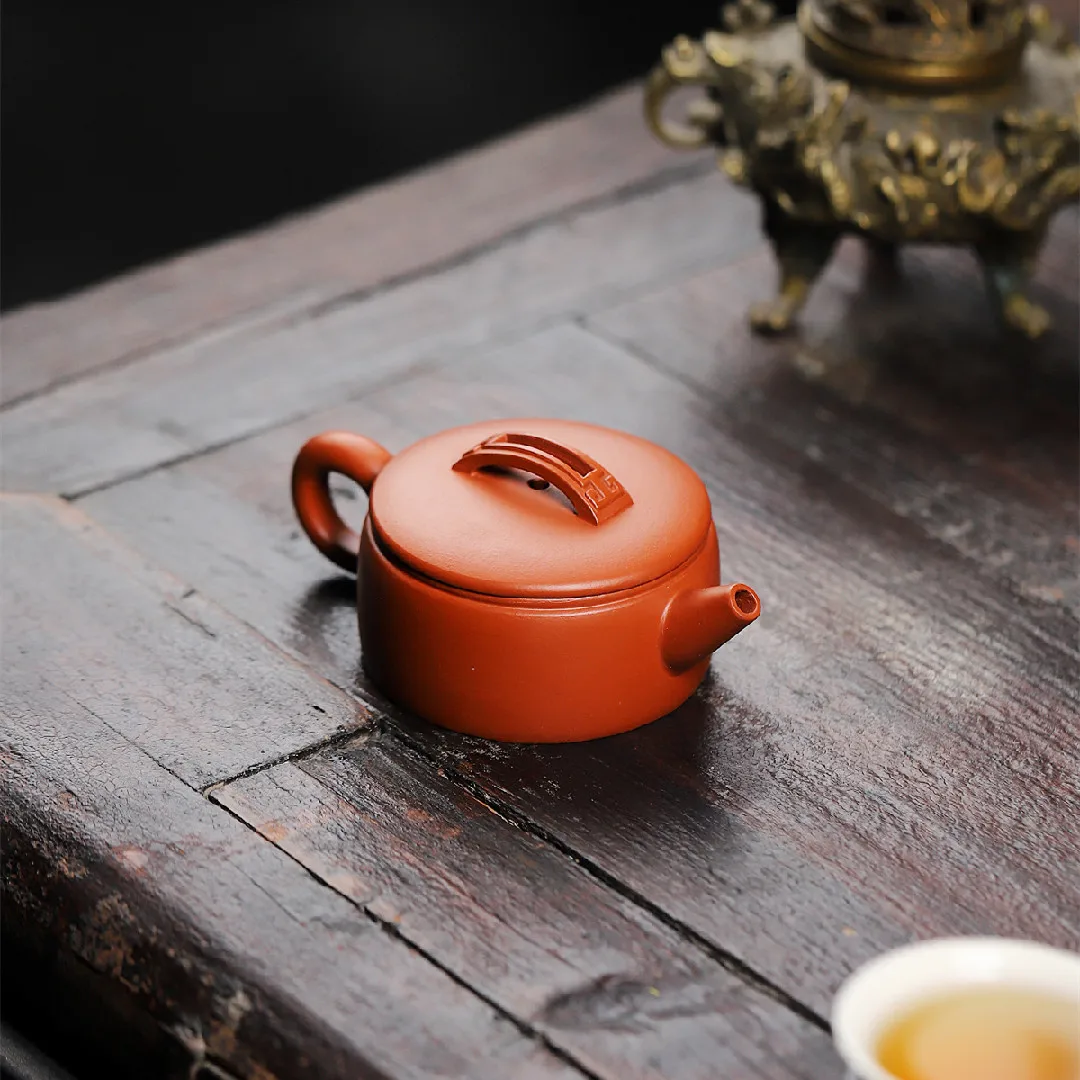 High Quality Yixing Purple Clay Teapot Handmade Literati Device Set Origin