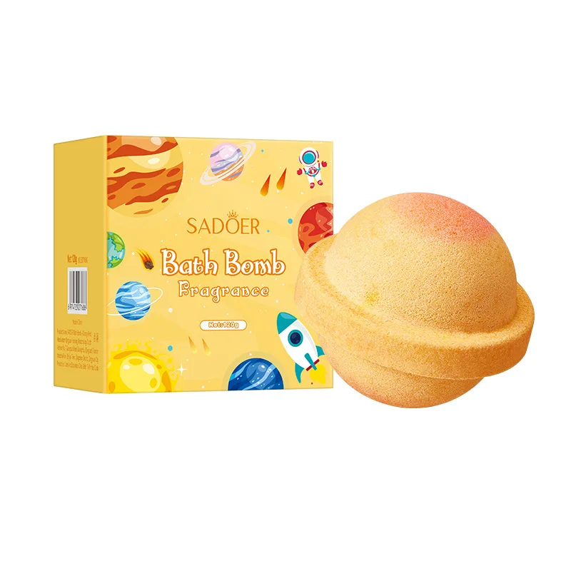 Planet Bath Salt Ball 120g Clean Fragrance Bath Ball