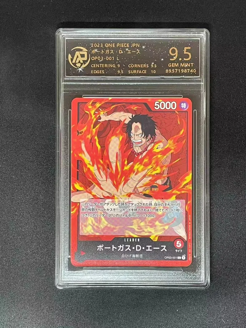 Authentieke EEN STUK Anime Game Randapparatuur Serie OPCG Luffy Zoro Karakter Dag Waardering Kaart Collectie Kaart Speelgoed Verjaardagscadeautjes