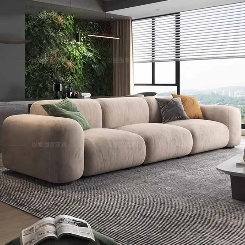 

Living Room Sofas Lazy Luxury Style Filler Recliner Puff Sofa Modern Single Economic Muebles Para El Hogar Nordic Furniture