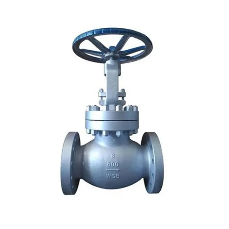 DIN DN100 PN16 Manual Flanged Stainless Steel HING Pressure Shut-off Globe Valves