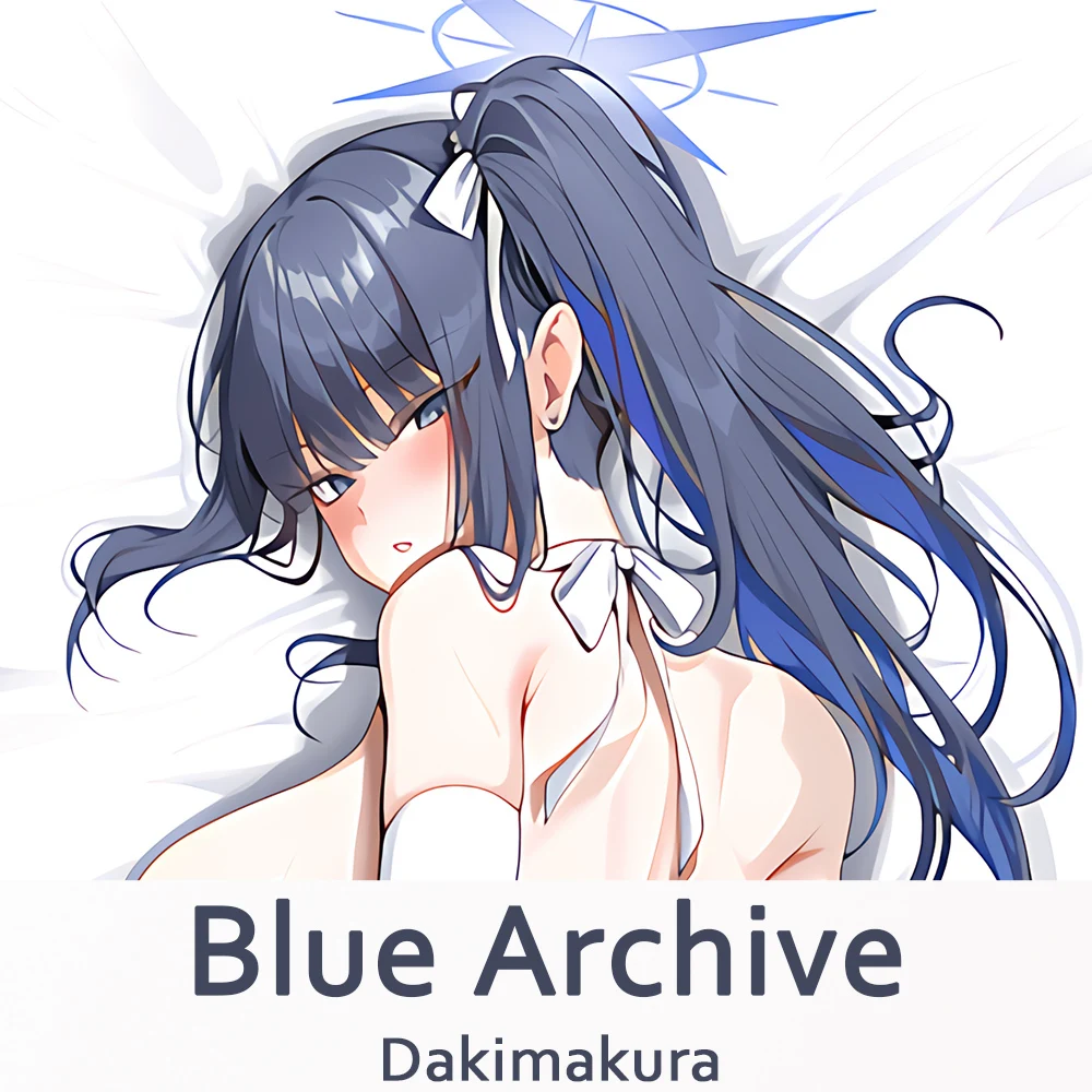 

Синий архив Joumae Saori Dakimakura 2WAY петля чехол для тела аниме наволочка рождественские подарки