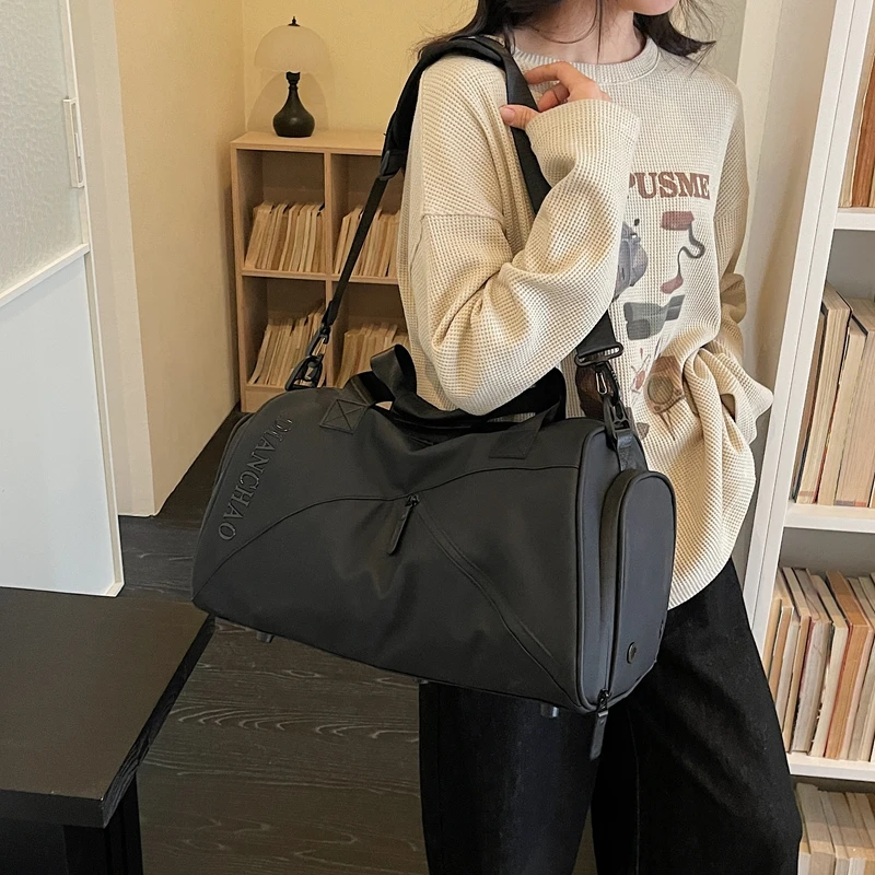 新しい大容量軽量トラベルバッグ女性の短期旅行出張多機能荷物バッグ乾湿分離スポーツフィットネスバッグ