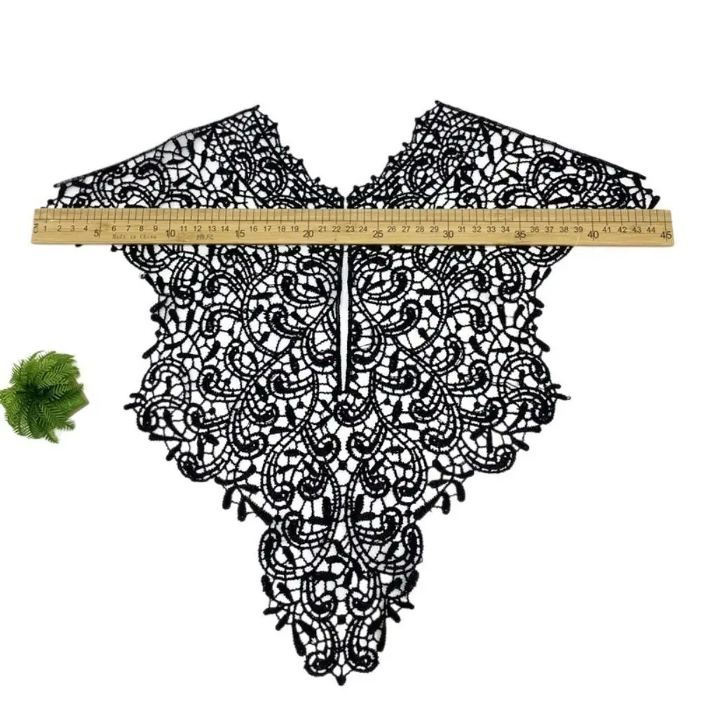 Exquisite Detachable Lace Neckline Collarband Embroideried Fabric Hollow Neckline Hollow Women Neckline Sewing
