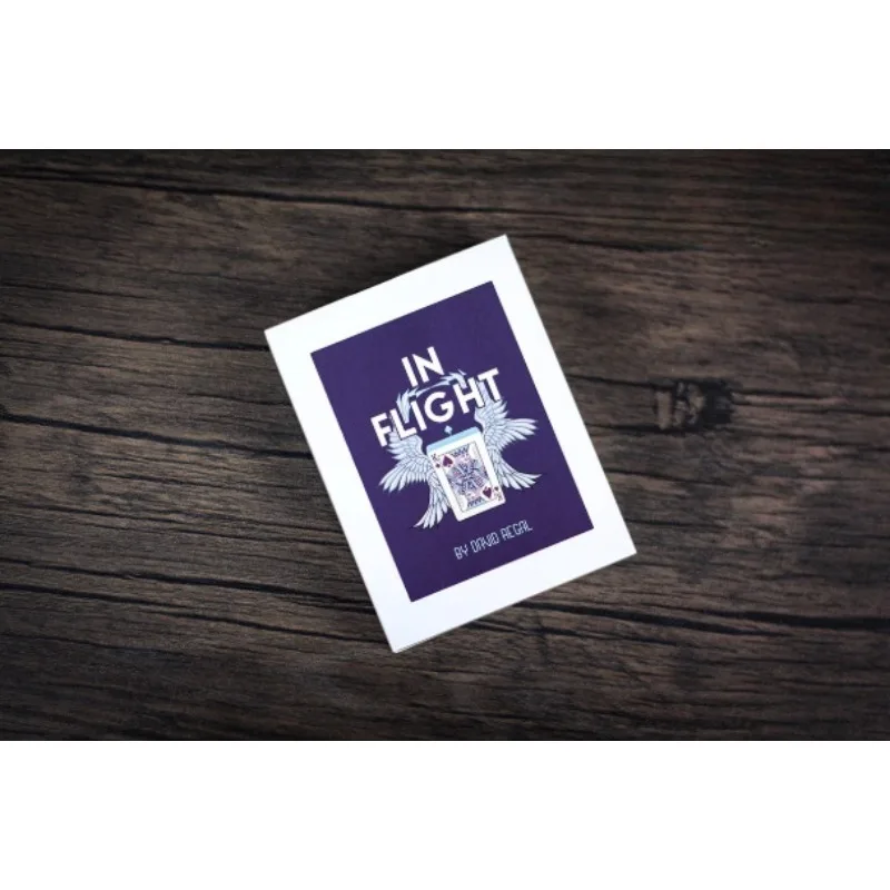 In Flight by David Regal - Card Flight and Mind Prediction Illusion for Mentalism Magic and Close-Up Tricks Magician Props Magia