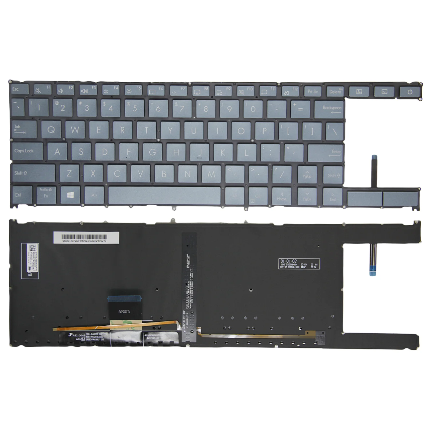 100%New Original US Keyboard for laptop Asus X2 Duo UX481 UX4000 UX4100 UX4100E UX4000FL English with backlight