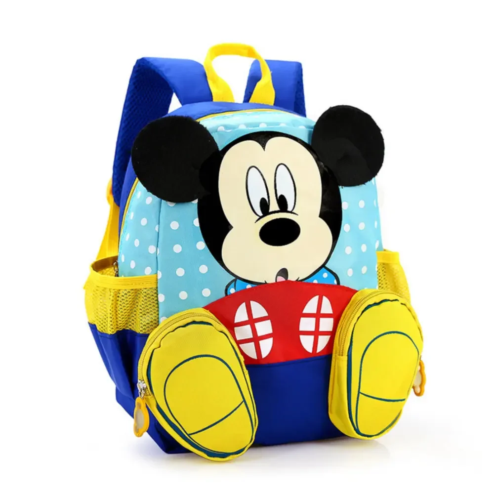 Mickey School Bag Minnie for Boys Girls baby Bag Children Backpack Kindergarten Backpack kid School Bags Satchel