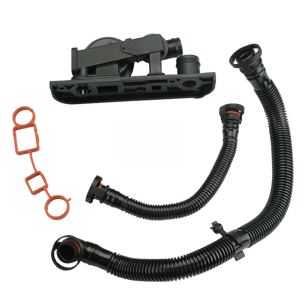 

Engine Crankcase Vent Hose Kit with PCV Valve and Gaskets for For A3 For A4 For Passat 2.0T 06F103235 06F103221E