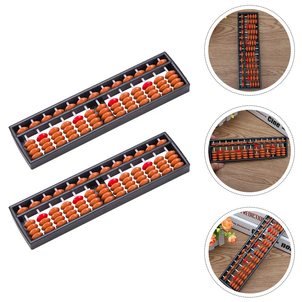 

2 шт. маленькие счеты для детей, обучающий инструмент для счета, портативная арифметическая игра, традиционная математическая игра, детские принадлежности, многофункциональные