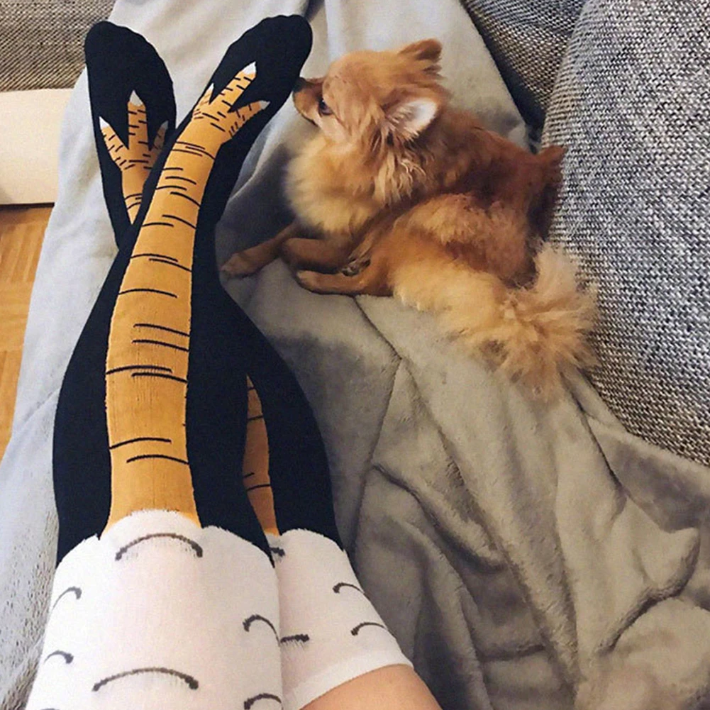 

Носки в виде куриных лапок, многофункциональные, оригинальные, эластичные, для взрослых и подростков