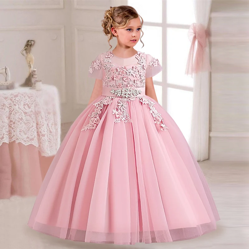 New Flower Boy Graduation Ceremony Art Photography Dress Embroidered Children\'s Christmas Gift Elegant Bridesmaid Wedding Dress