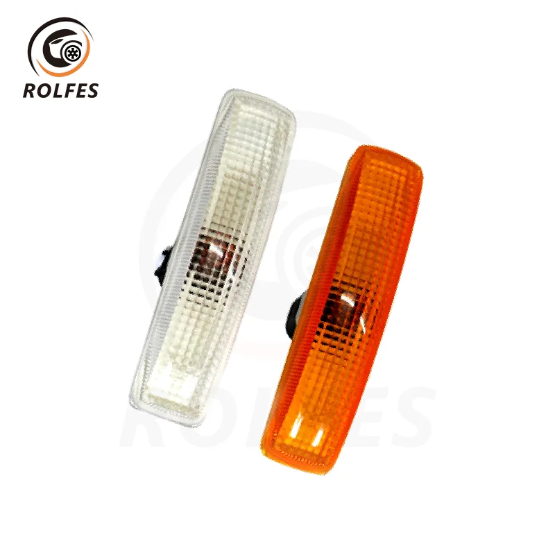 ROLFES Car Fender Side Vent Grille and Led Side Marker Turn Signal Lights For Land Rover Freelander 2 L359 2006-2014 Accessories