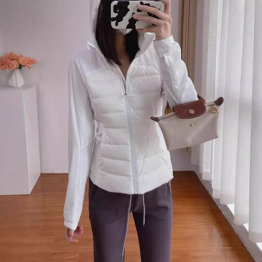 معطف قطني خفيف ورقيق للنساء 2025 تصميم جديد رقيق مقاوم للرياح سترة قطنية دافئة للخريف والشتاء سترة رياضية خارجية #3