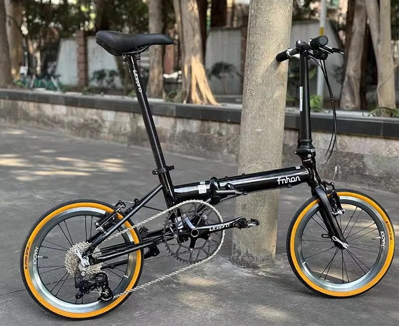 SOR A9 سرعة 16 بوصة سبيكة 18 سرعة دراجة قابلة للطي المحمولة الجبلية الصلب المروحية دراجة السيدات دراجة