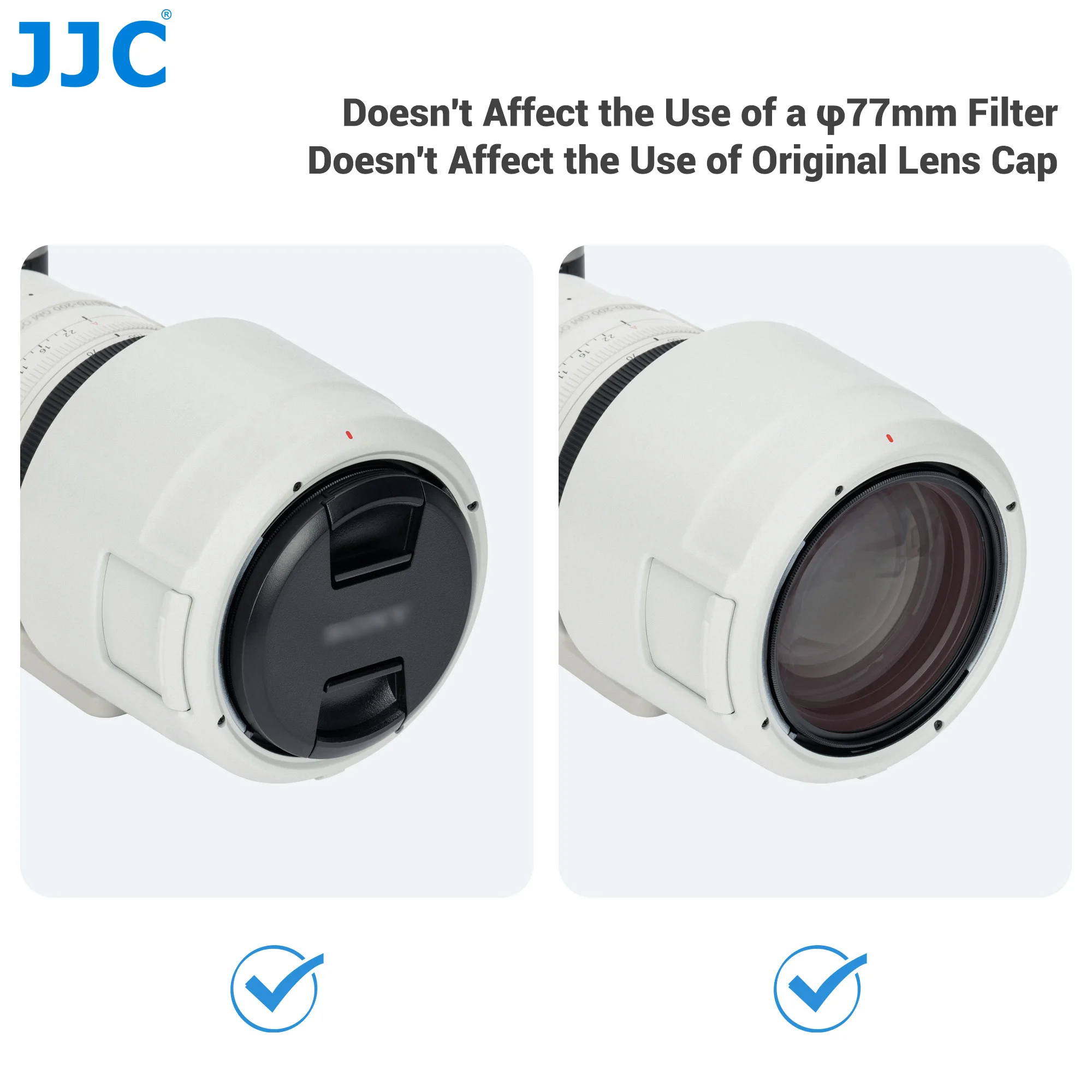JJC Lens Hood Shade ALC-SH167 Compatible with Sony FE 70-200mm F2