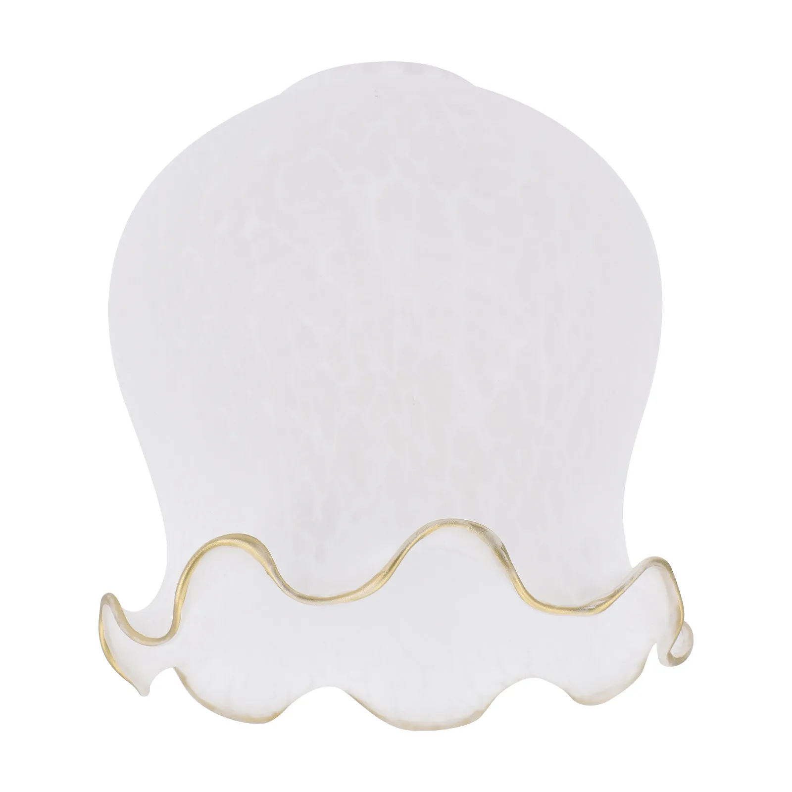 

Элегантный стеклянный плафон с цветочным узором для потолочного подвесного светильника, декоративный абажур для гостиной, спальни, офиса, мягкое освещение