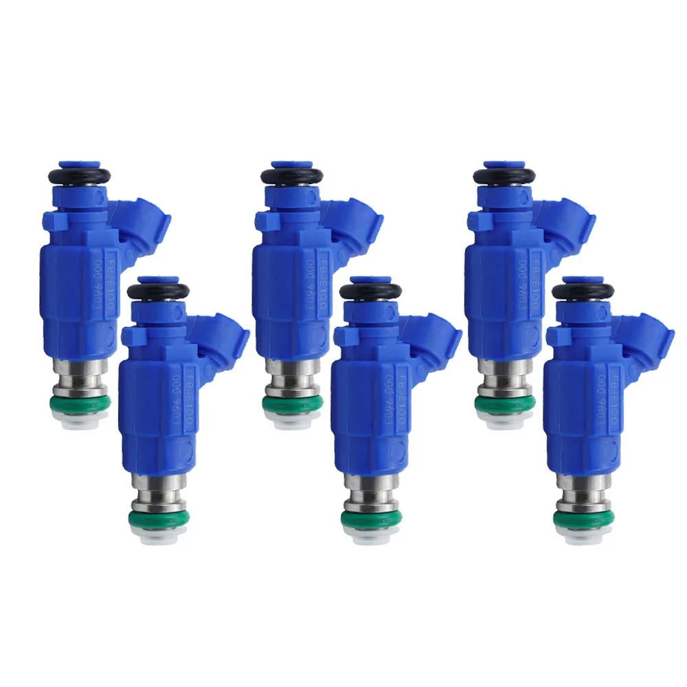 

6pcs Fuel Injectors For Nissan Patrol Y61 2004-2008 4.8L 16600AA500 Nozzle Valve Accessories