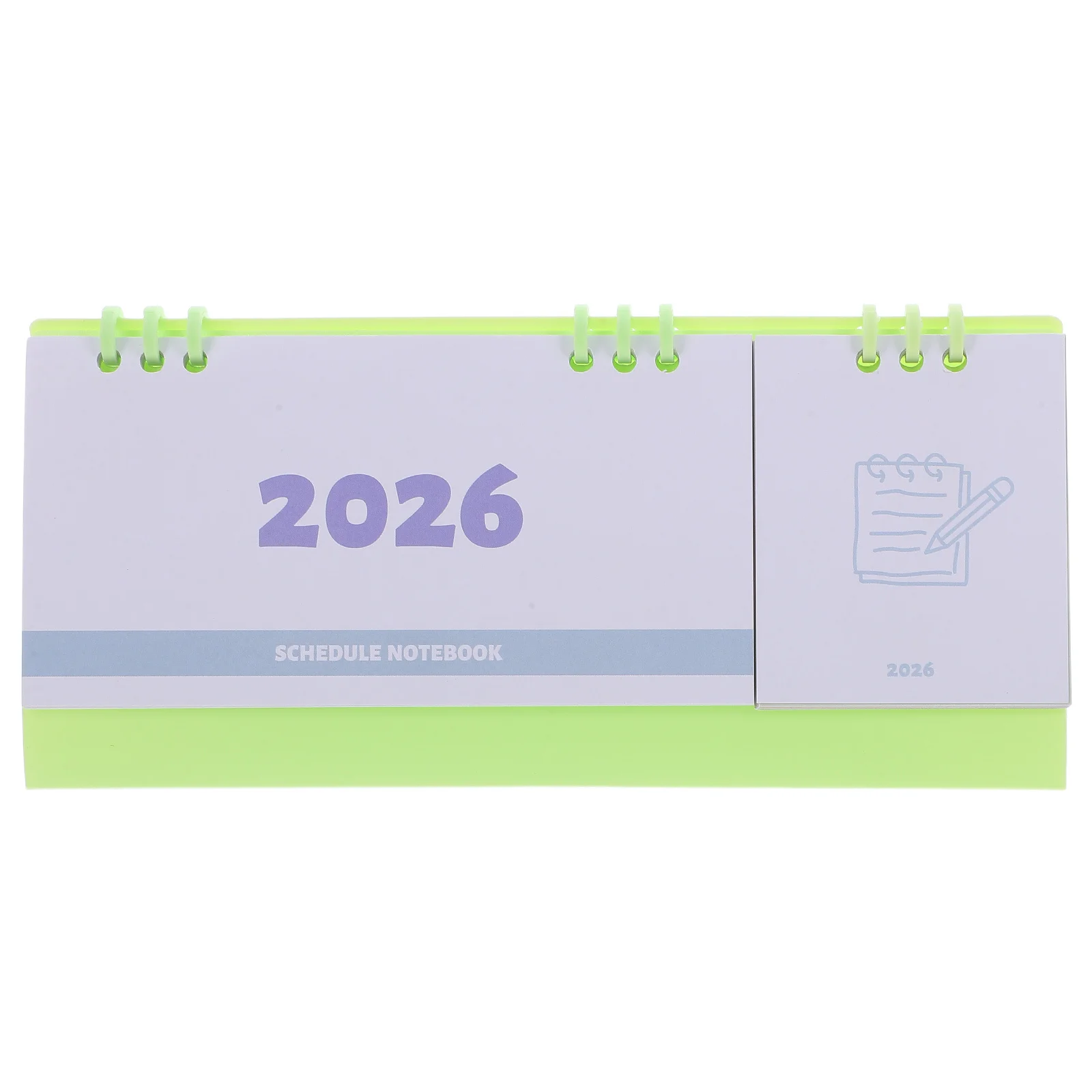 

Минималистичный настольный календарь 2026 Маленький настольный календарь с усиленным основанием Компактный ежемесячный планировщик для эффективного времени