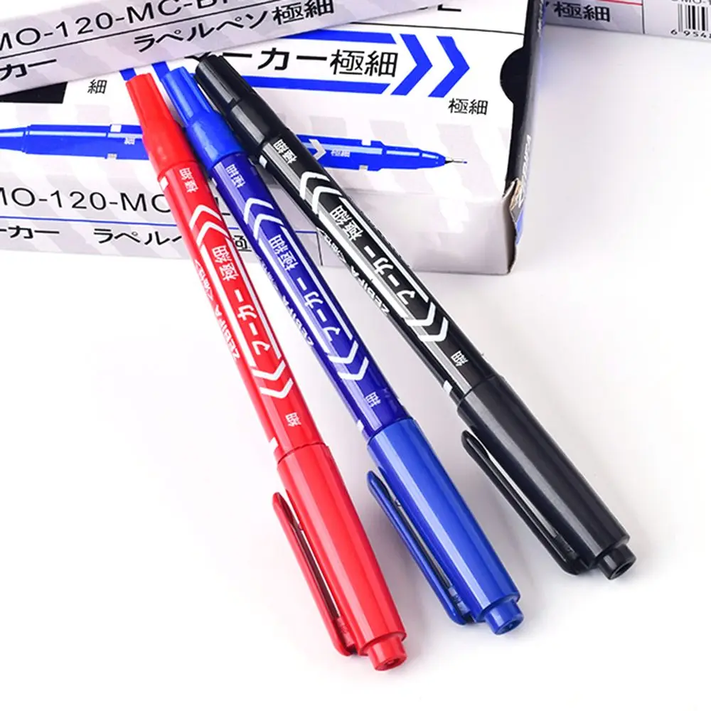 Markering Wenkbrauw Permanente Tattoo Levert Chirurgische Scribe Tool Lipliner Tattoo Marker Pen Huid Positionering Pen Scribe Tool