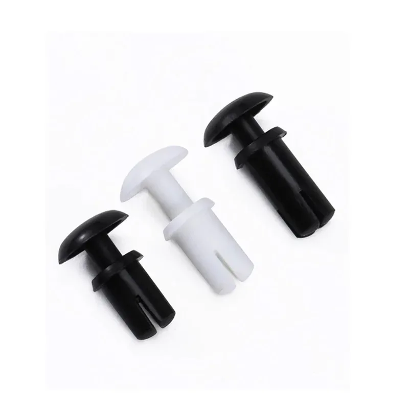 Nylon R Type Press Buckle Plastic Rivet R2 R3 R4 R5 R6 for PC Board Black White