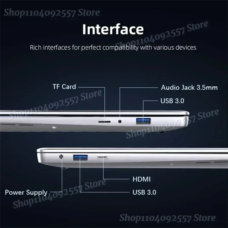 2024 Ultra Slim i7 Laptop Computer PC 14.1\