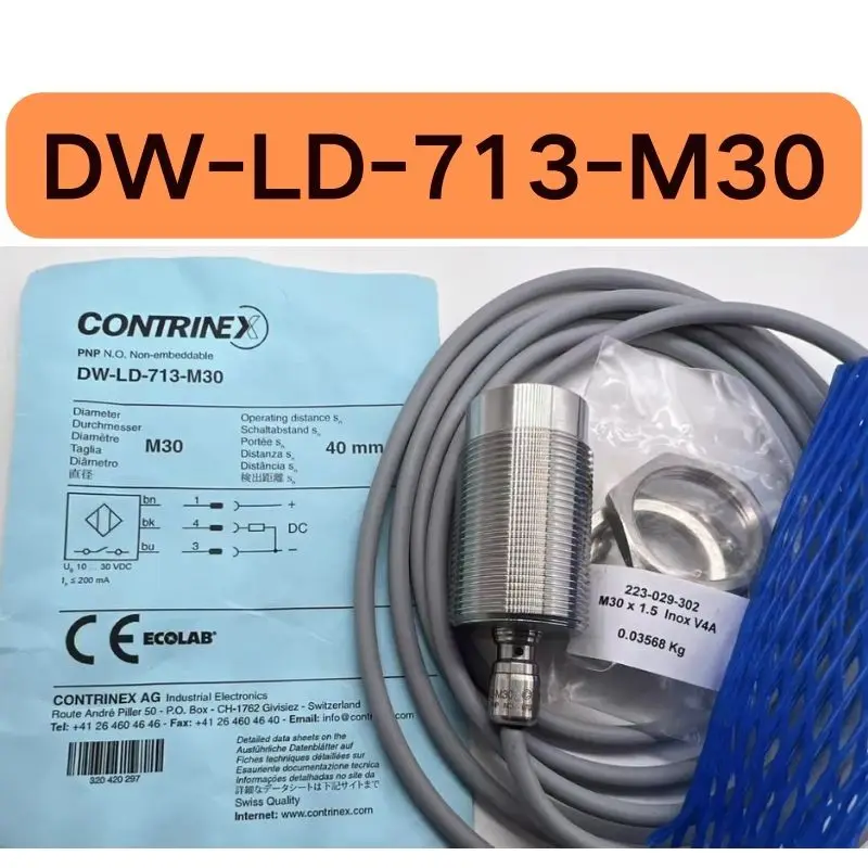 New DW-LD-713-M30 all metal sensor head for fast delivery