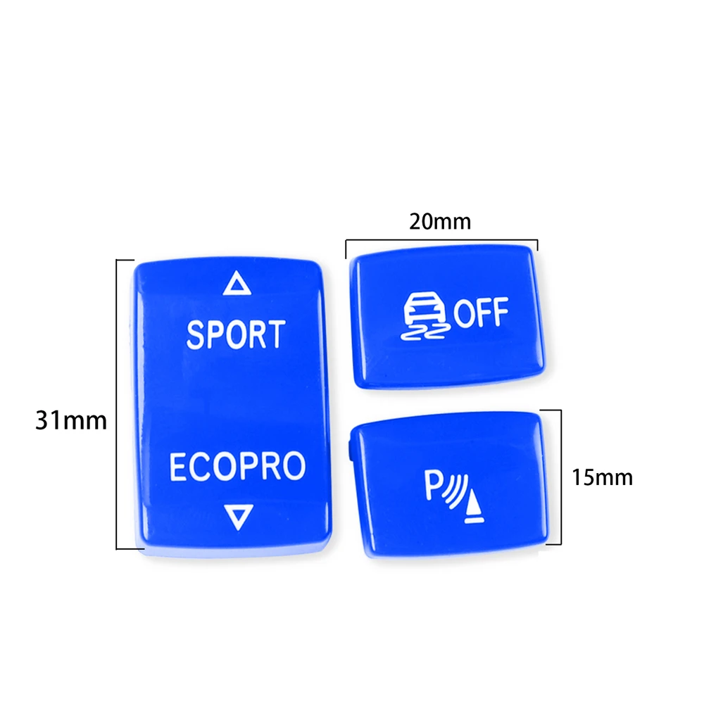 3X Car ESP Antislip Switch Sport Buttons Radar Sensor Key For BMW 1 2 3 4 Series F20 F21 F22 F23 F30 F31 F34 F35 F32 F36 2012-19 - Image 6