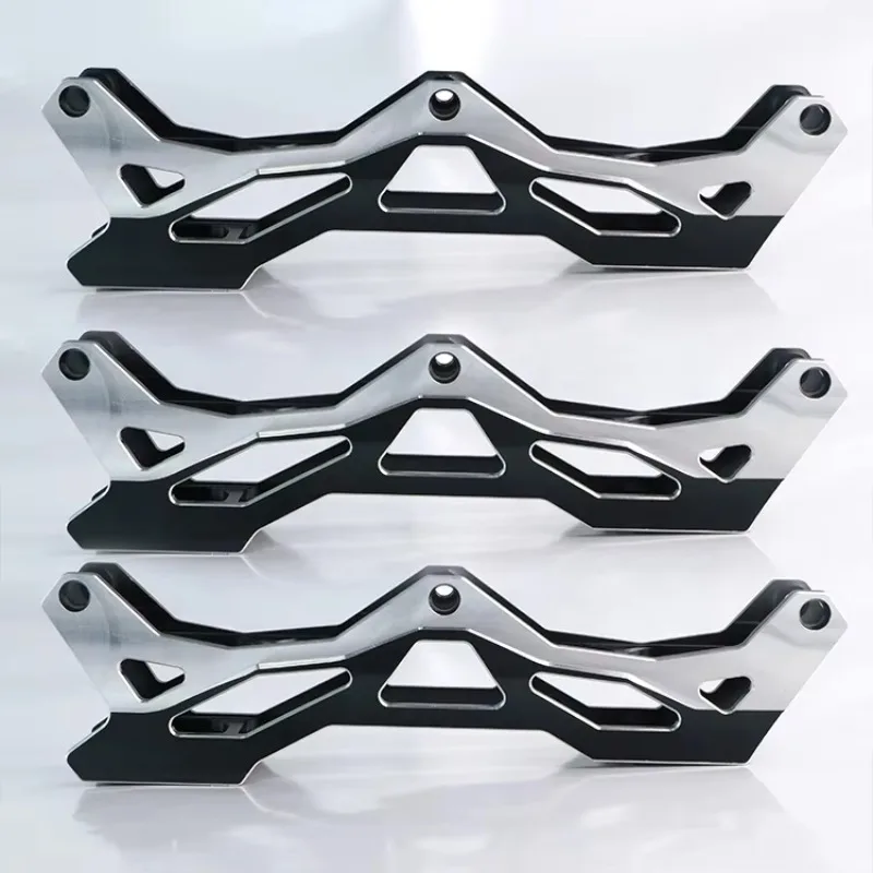 China Black Custom Adjustable Aluminum Alloy CNC Machined Hold Wheels Frame Inline Speed Roller Skates Chassis Bracket