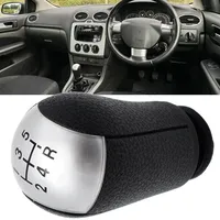 5 Speed + R MT Gear Shift Knob Stick Shifter Lever Pen Handle For Ford Focus 2 II MK2 C307 2005 2006 2007 Car Replacement Parts