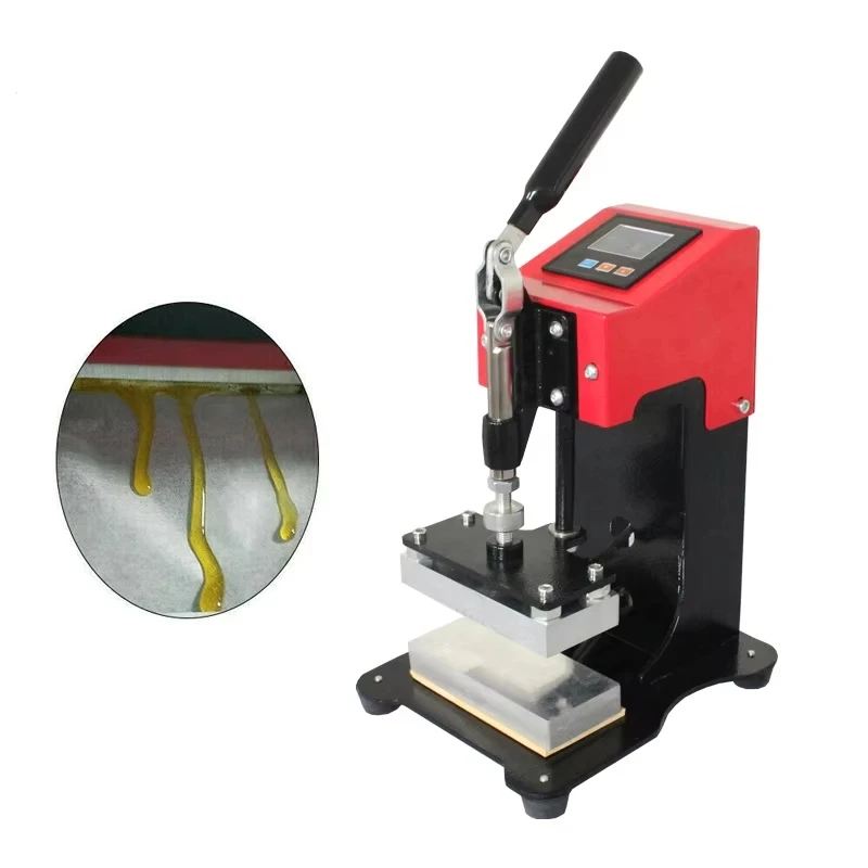 

AP1903 Dual Heated Heat Press Machine Manual Portable Press 1Ton Pressure Home Use