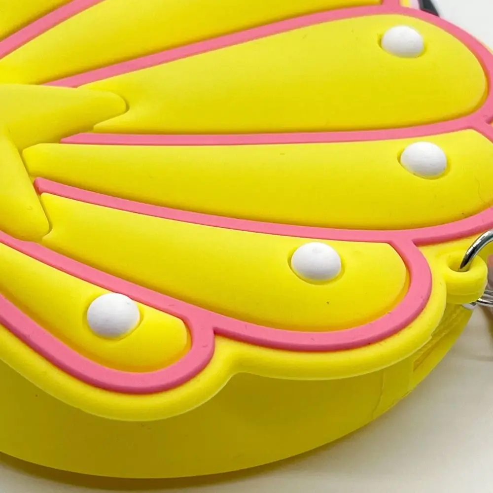 Water-proof Silicone Shell Bags Soft Lightweight Seashell Crossbody Pouch Adjustable Strap Children Gift Shell Coin Purse Travel
