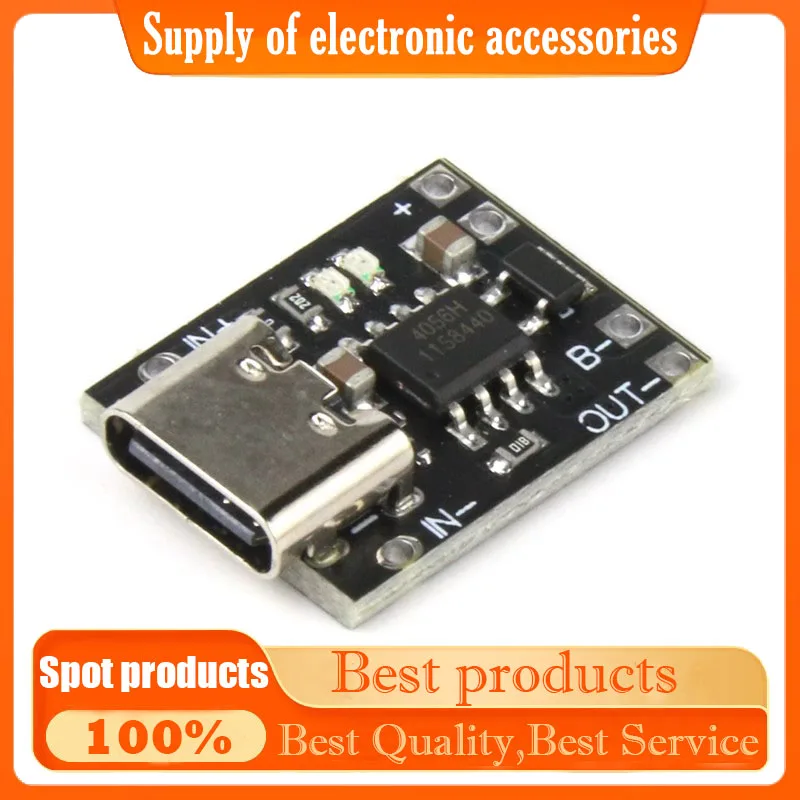 Ultra-small 3.7V ternary lithium battery charging board 1A 4.2V charger with protection module Type-C interface