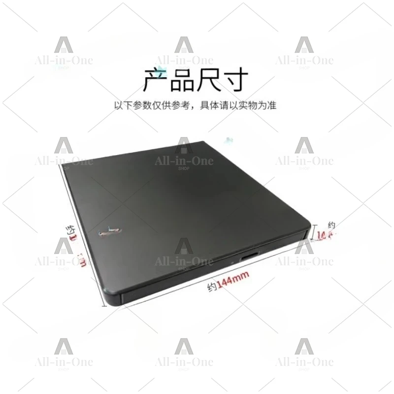 External 4K Blu Ray DVD Burner Drive for Laptop Desktop PC USB CD Player Recorder Writer