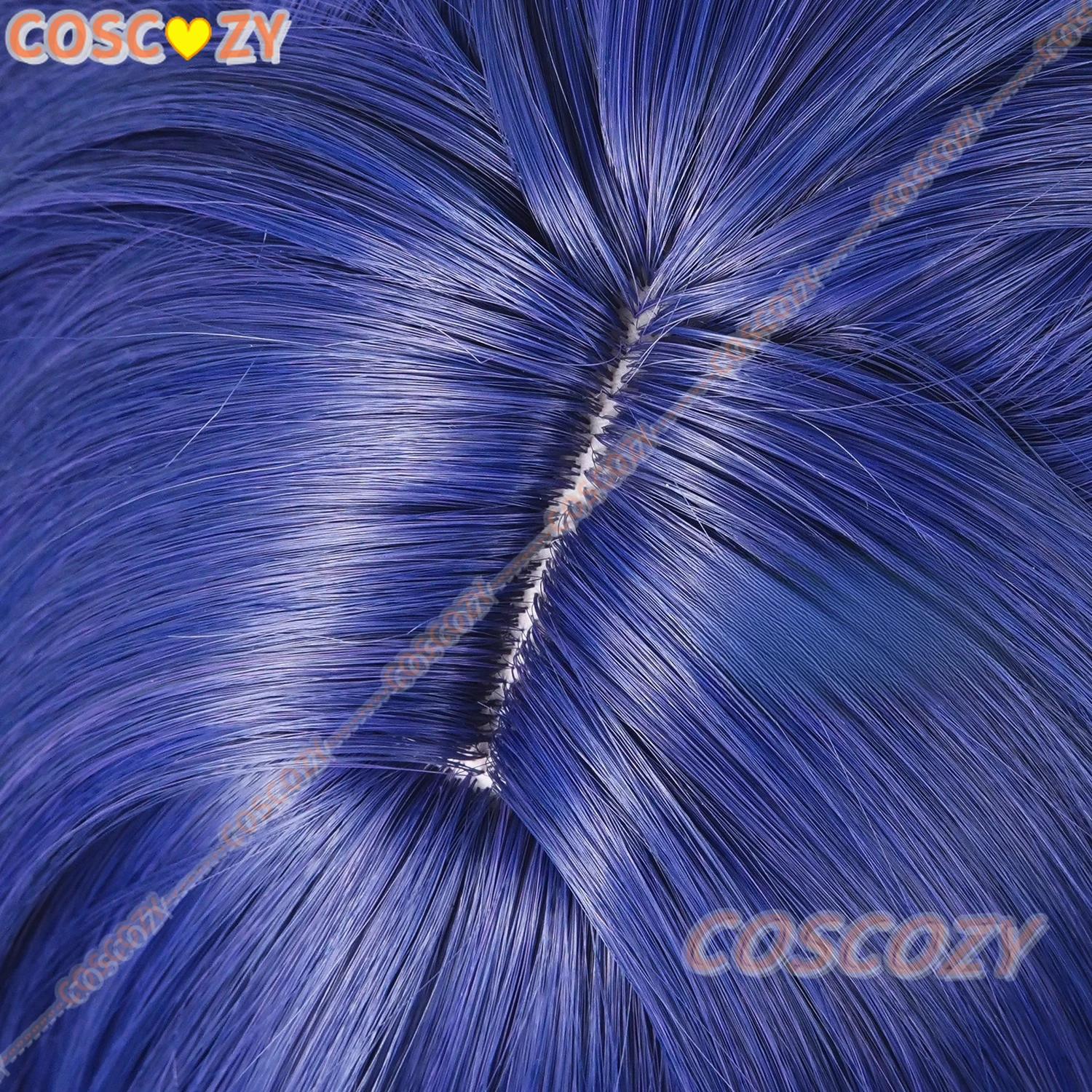 Game Genshin Impact Lauma Cosplay Pruik Lauma Lang Haar Blauwachtig Violet Hoogtepunten Pruik Voor Hallowmas Party Volwassen Vrouwen Mannen Rekwisieten