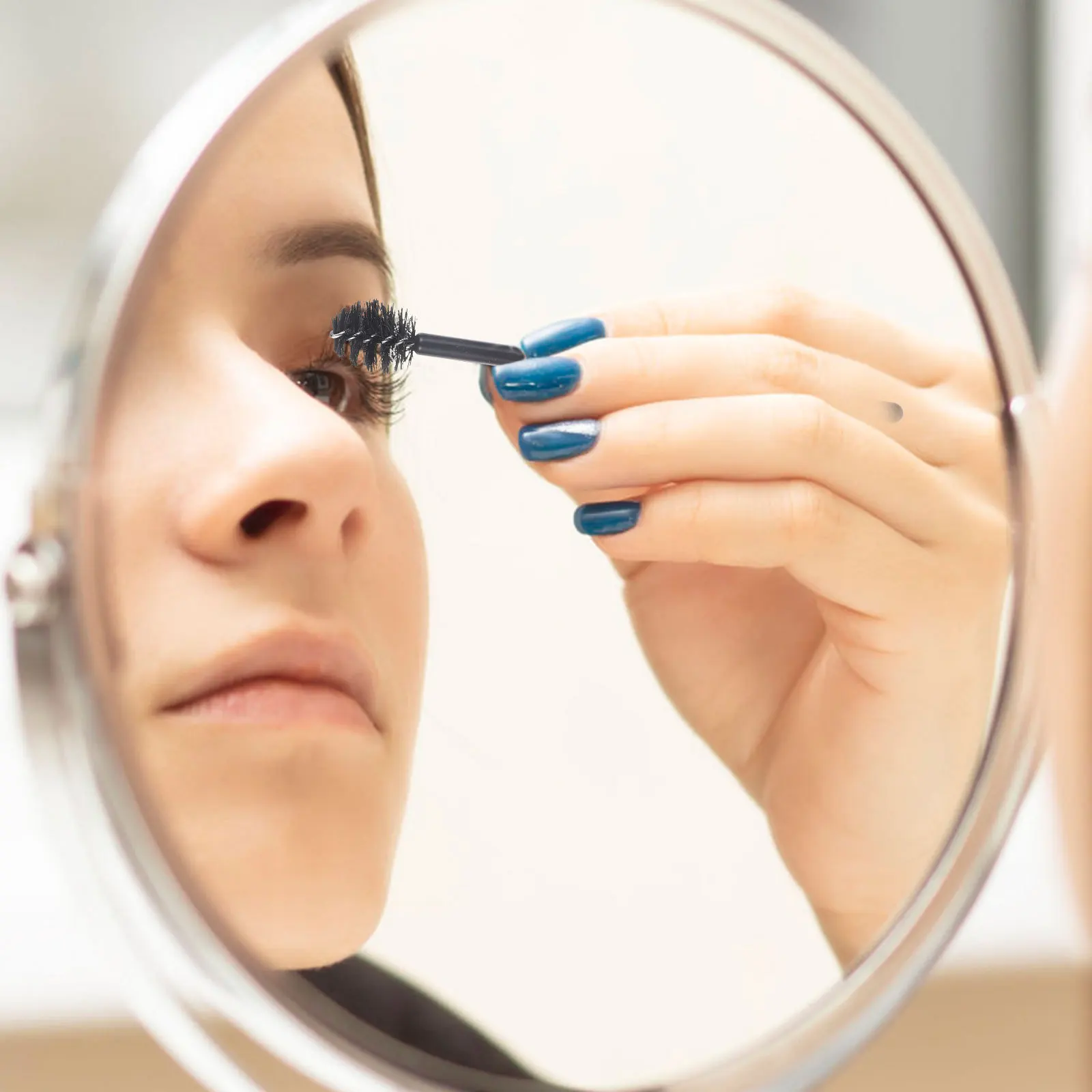 Ensemble de pinceaux à cils jetables, 100 pièces, baguettes de Mascara pour sourcils et cils, taille compacte, idéal pour les voyages, usage quotidien, maquillage