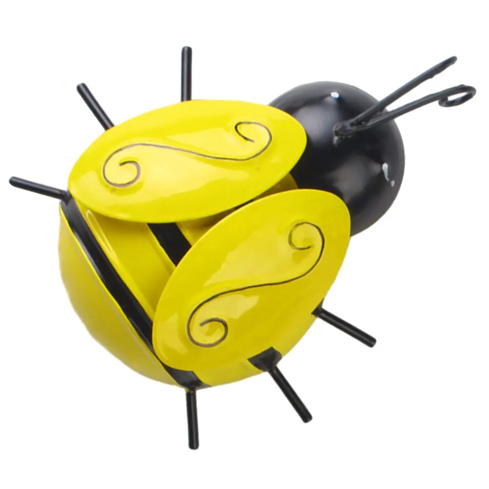 

Wrought Bee Wall Decoration Garden Fence Outdoor Patio Home Lawn Ornaments Decorate