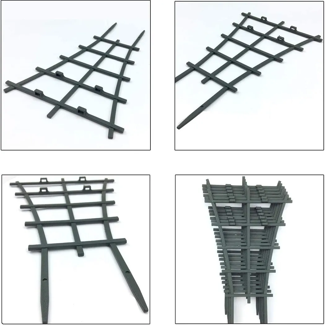 Plant Ties Plant Support Climbing Trellis Flowers Tie Support Garden Plant Green Growing Cages Stake Plastic Sale