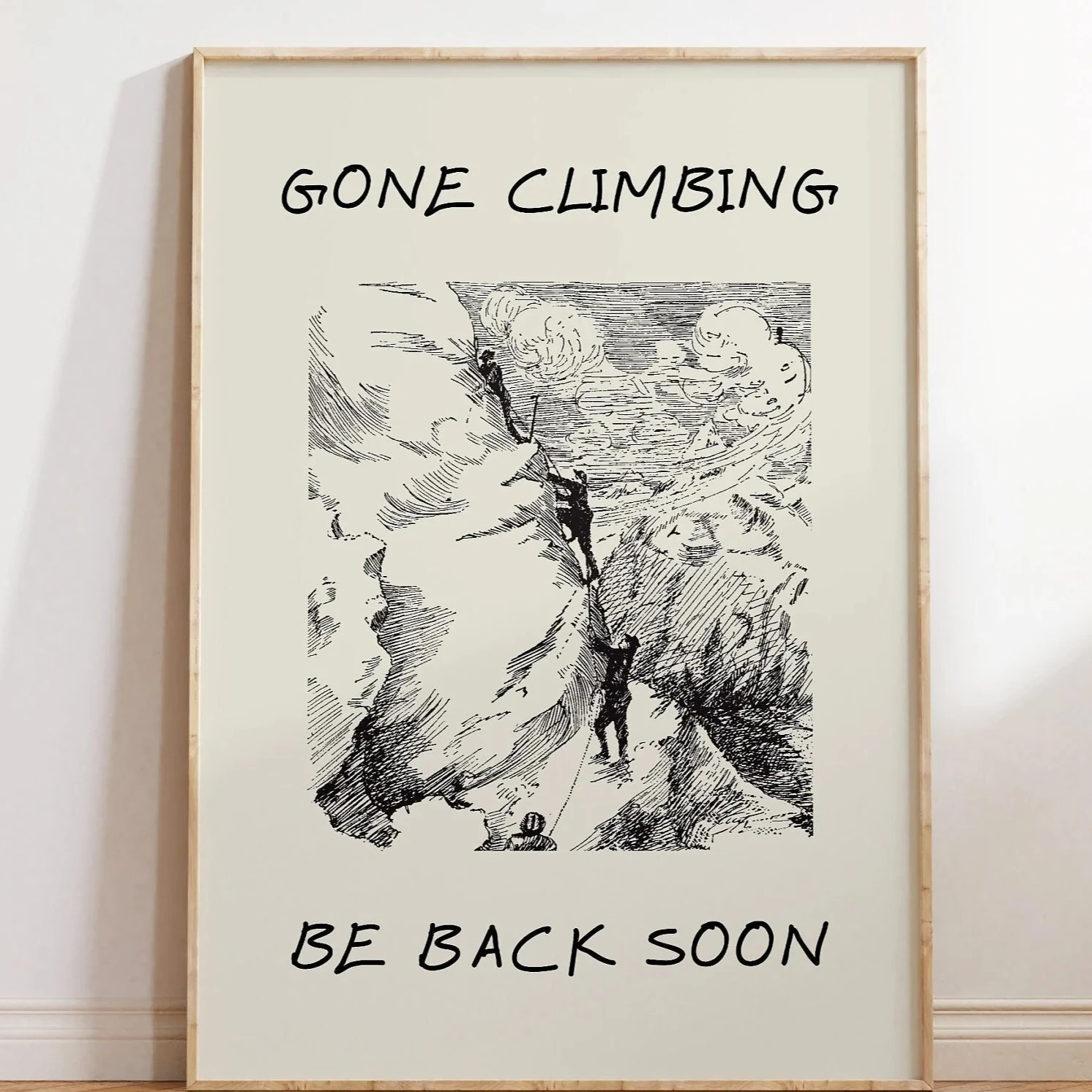 موضة التنس تسلق الرياضة الفن جدار الفن تنس جولف تسلق الجبال أحذية مضحك طباعة قماش اللوحة ديكور رياضي المنزل