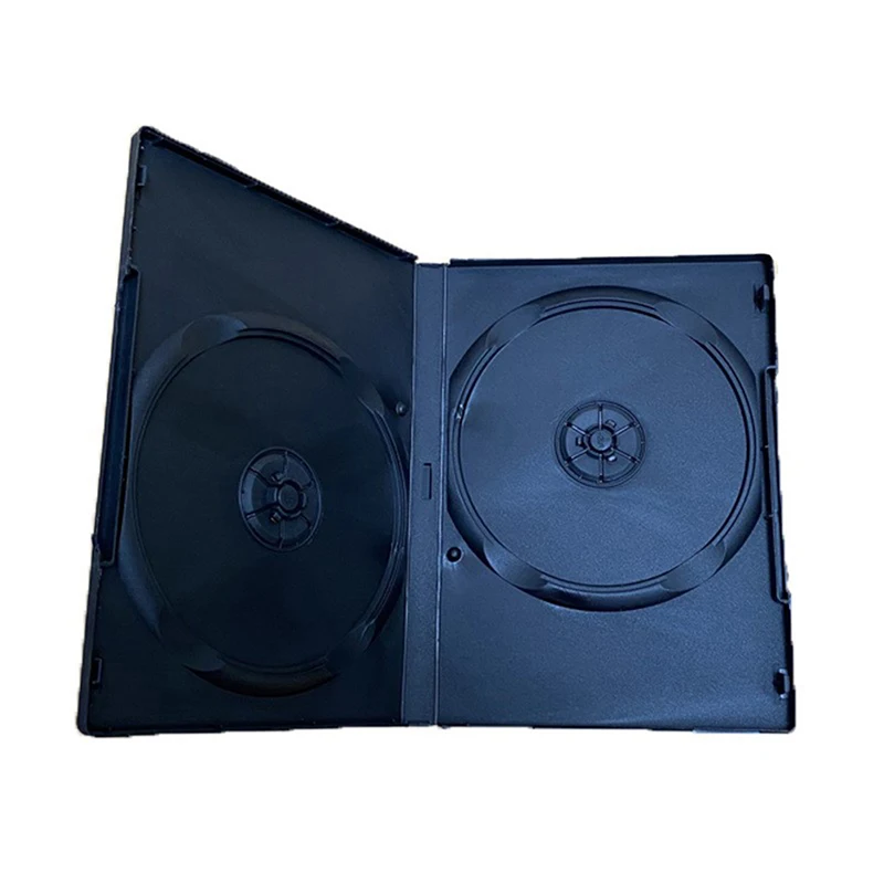 【Y】1Pc Empty DVD Box CD Case PP Plastic for 1-2 Discs Capacity Storage Organizer for CDs